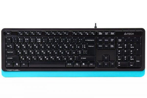 Клавиатура A4Tech FK10 USB Black/Blue (1028238)