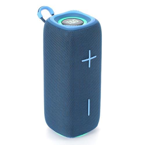 Колонка портативная Bluetooth TG654 RGB Blue (2135321614)