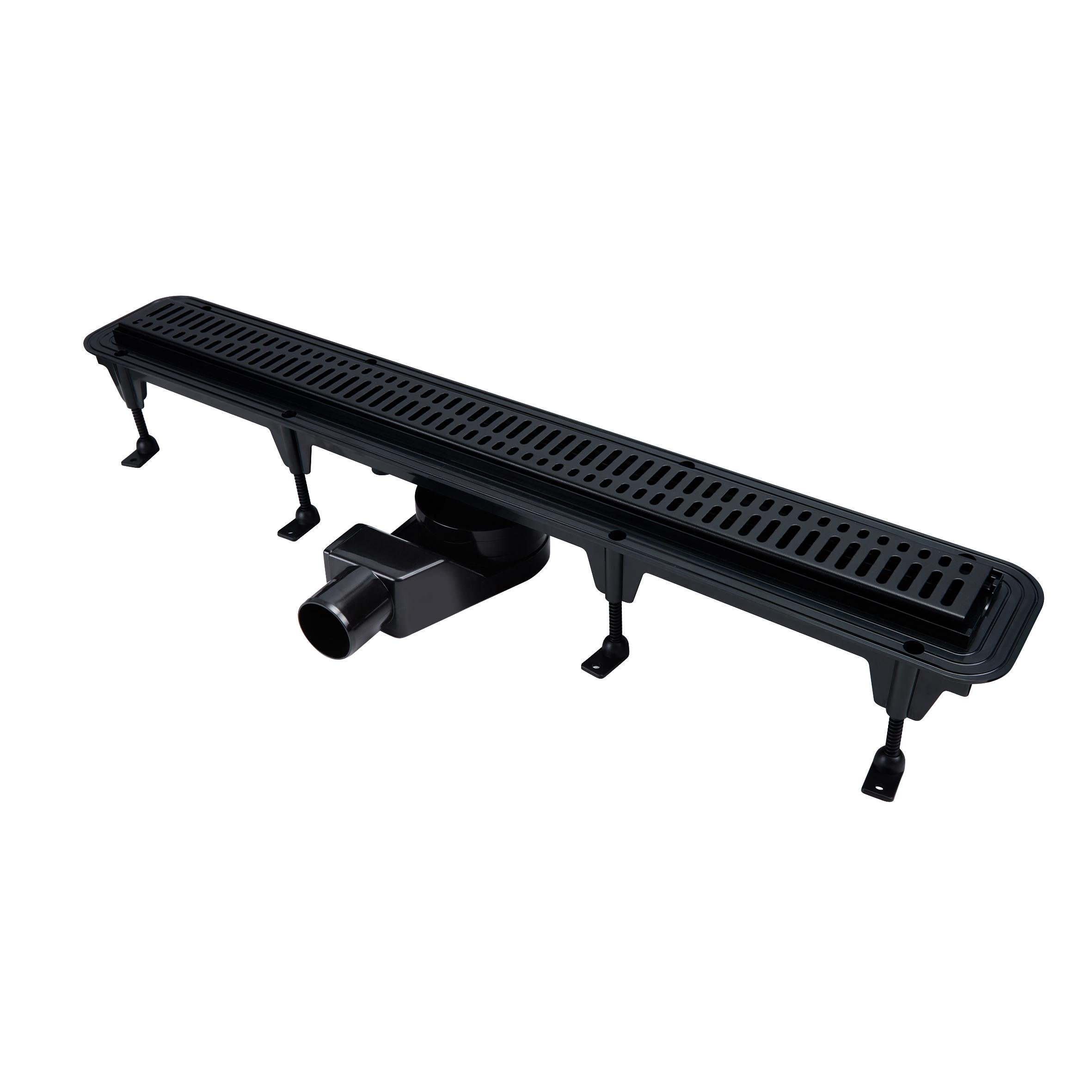 Трап Qtap Pisces BLA50800304 линейный с комбинированным затвором и нержавеющей решеткой Трап Qtap Pisces BLA50800304 линейный с комбинированным затвором и нержавеющей решеткой