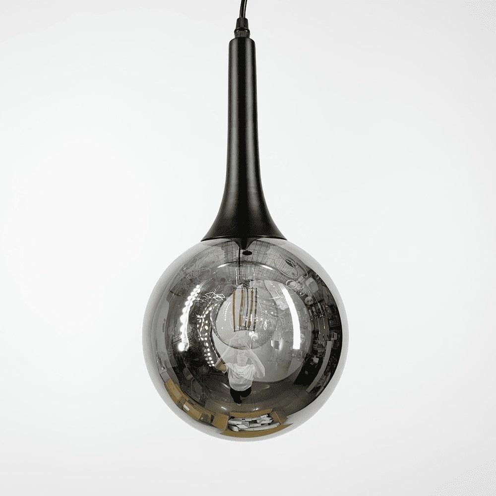 Світильник із відкритим плафоном Чорний/Графітовий (11810/1 BK+GR) - фото 2 Світильник із відкритим плафоном Чорний/Графітовий (11810/1 BK+GR) - фото 2