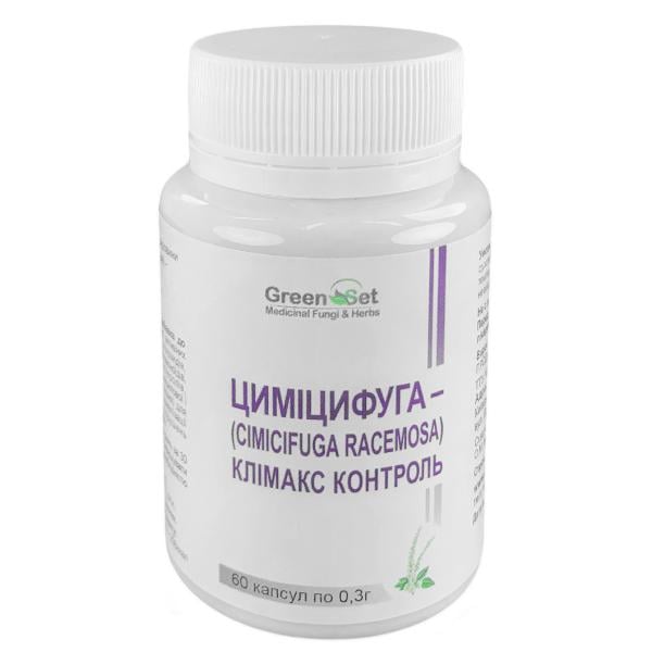 Комплекс при менопаузе Green Set Цимицифуга Cimicifuga Racemosa Климакс Контроль 60 капс. (000023997)