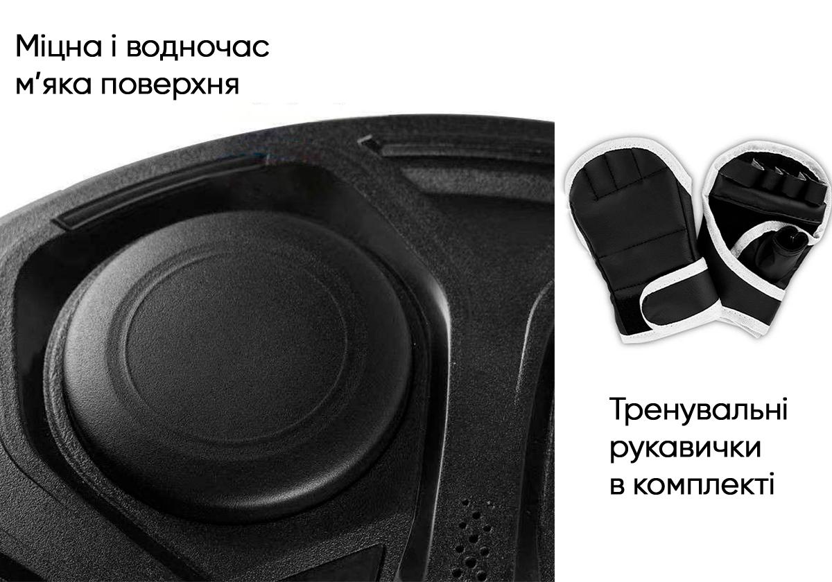 Боксерский тренажер настенный EasyFit музыкальная электронная мишень для бокса с перчатками (EF-0351) - фото 3 Боксерский тренажер настенный EasyFit музыкальная электронная мишень для бокса с перчатками (EF-0351) - фото 3