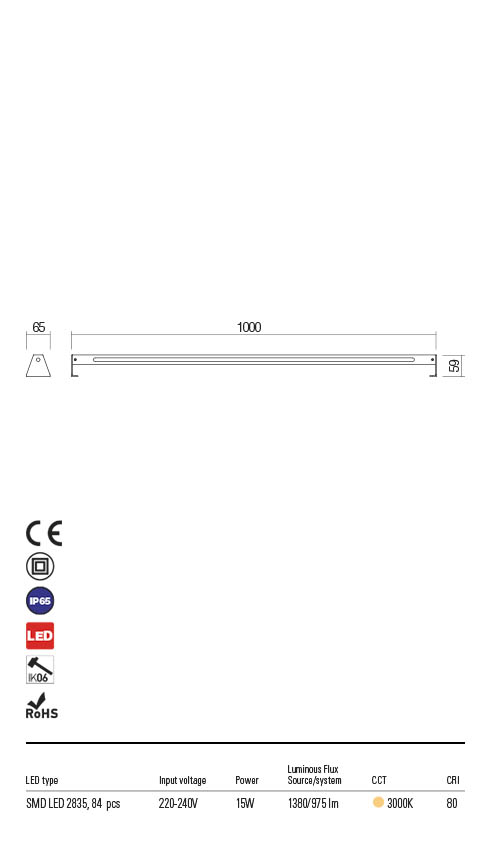 Светильник ландшафтный Redo Tack Cd LED Smd 15 W Ip65 Dg 3000K 4.1.2 (90242) - фото 3