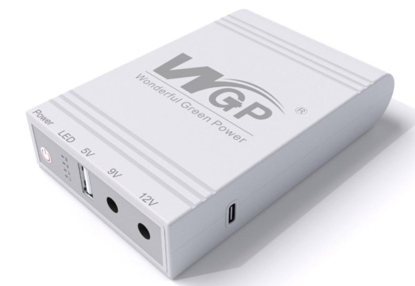 Повербанк WGP Mini UPS для роутера 5/9/12 В 10400 mAh (2296984133)