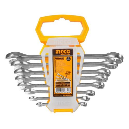 Комплект ключів гайкових INGCO INDUSTRIAL комбінованих 6-19 мм 8 шт. (26771515)
