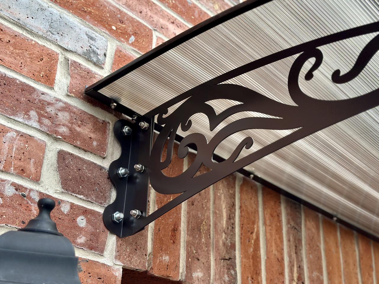 Навес-козырек Лоза сотовый поликарбонат 6 мм 150х80 см (17022545) - фото 6 Навес-козырек Лоза сотовый поликарбонат 6 мм 150х80 см (17022545) - фото 6