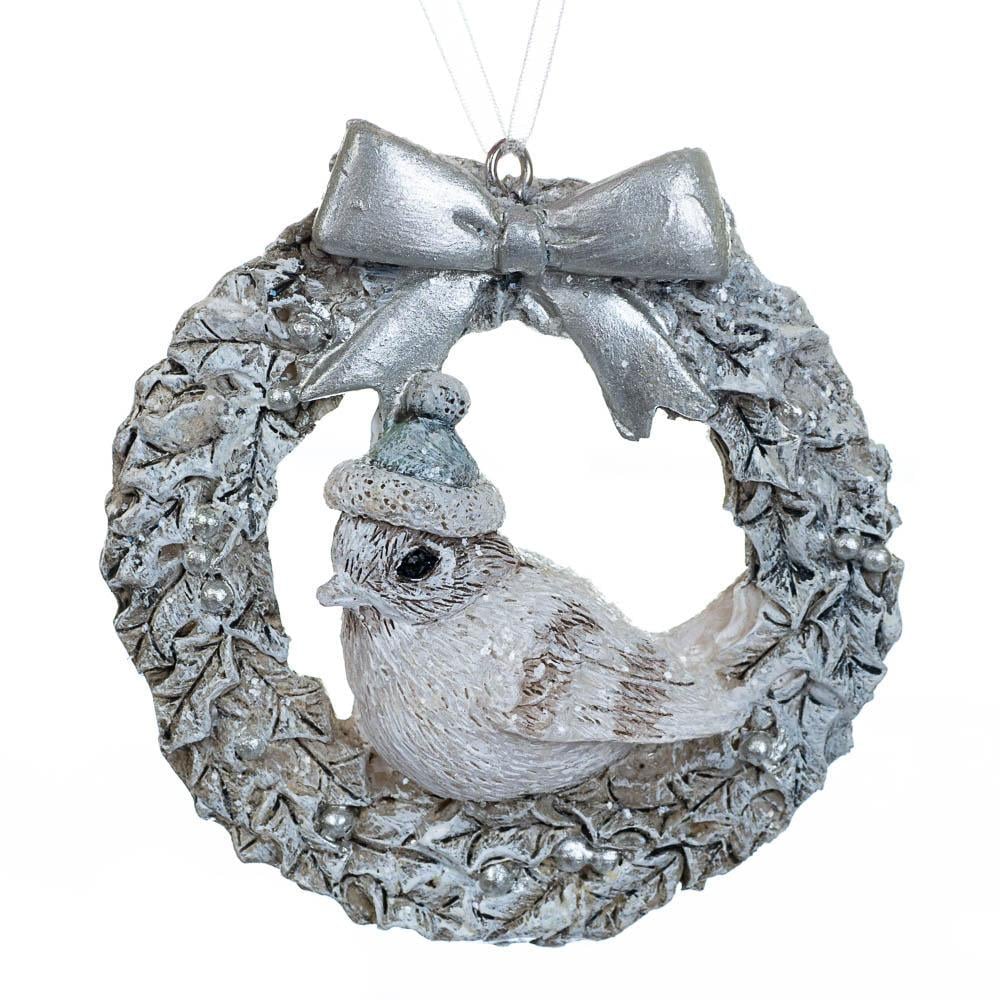 Новогодняя подвеска Elisey Птичка в лозе (2007-060)