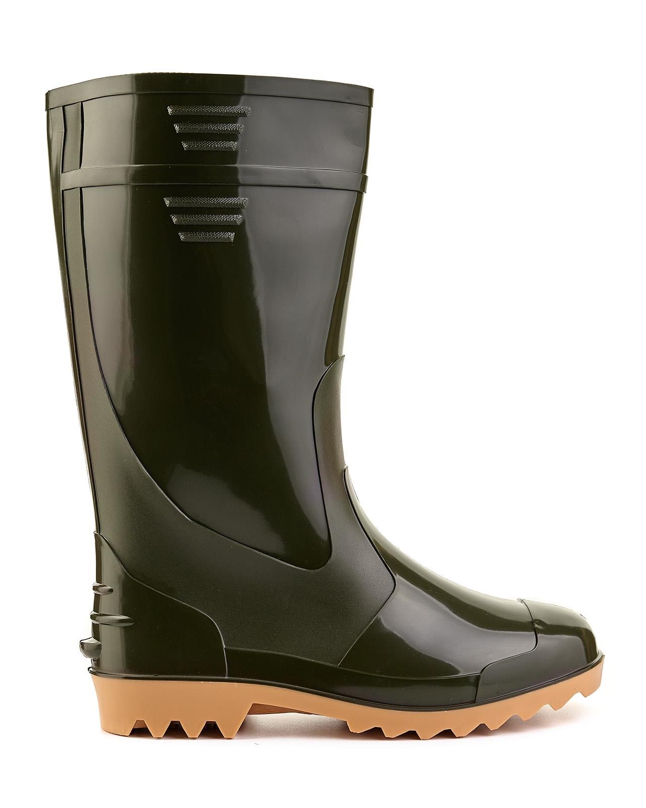 Чоловічі гумові чоботи Litma р. 42 Хакі/Бежевий - фото 2 Чоловічі гумові чоботи Litma р. 42 Хакі/Бежевий - фото 2