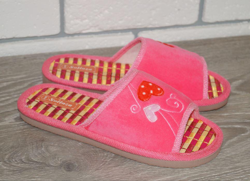 Тапочки комнатные Sollaza р. 36/37 23,5 см Розовый (30609-3637)