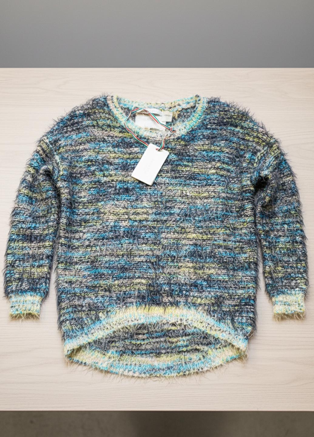 Джемпер Forza Viva FV-5540030 женский демисезонный р. 46 Голубой (FV-5540030-46) - фото 9