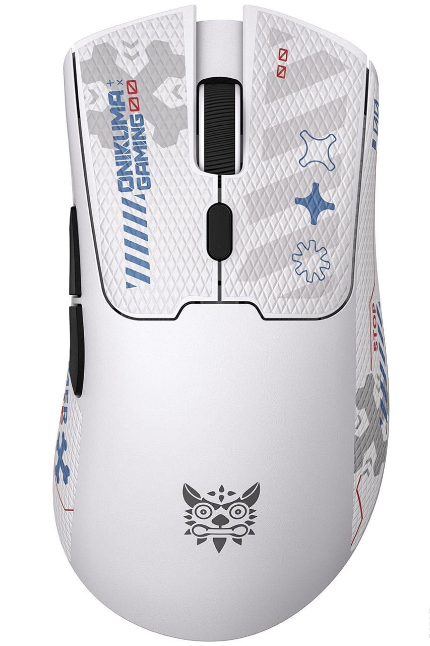 Мышка геймерская Onikuma DM-01 Pro беспроводная 12800 DPI Bluetooth Белый (4578377)