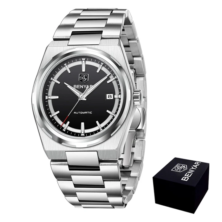Наручний годинник Benyar BY-5203 Silver/Black (31913571)