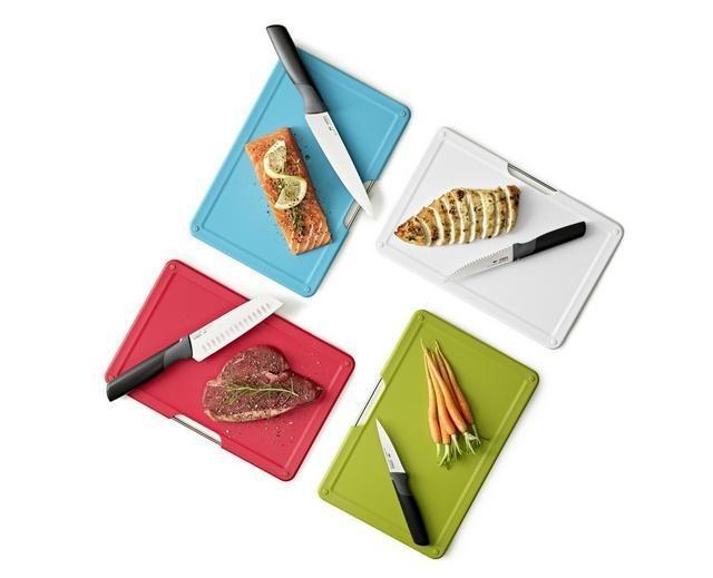 Набор досок с подставкой и ножами Joseph Joseph (60198) - фото 6 Набор досок с подставкой и ножами Joseph Joseph (60198) - фото 6