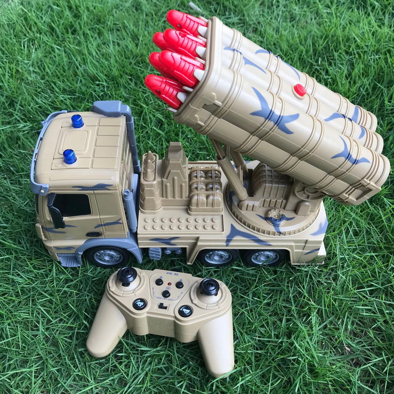 Радиоуправляемая игрушка TK Group Грузовик с Ракетной Установкой на аккумуляторе (28443608) - фото 3 Радиоуправляемая игрушка TK Group Грузовик с Ракетной Установкой на аккумуляторе (28443608) - фото 3