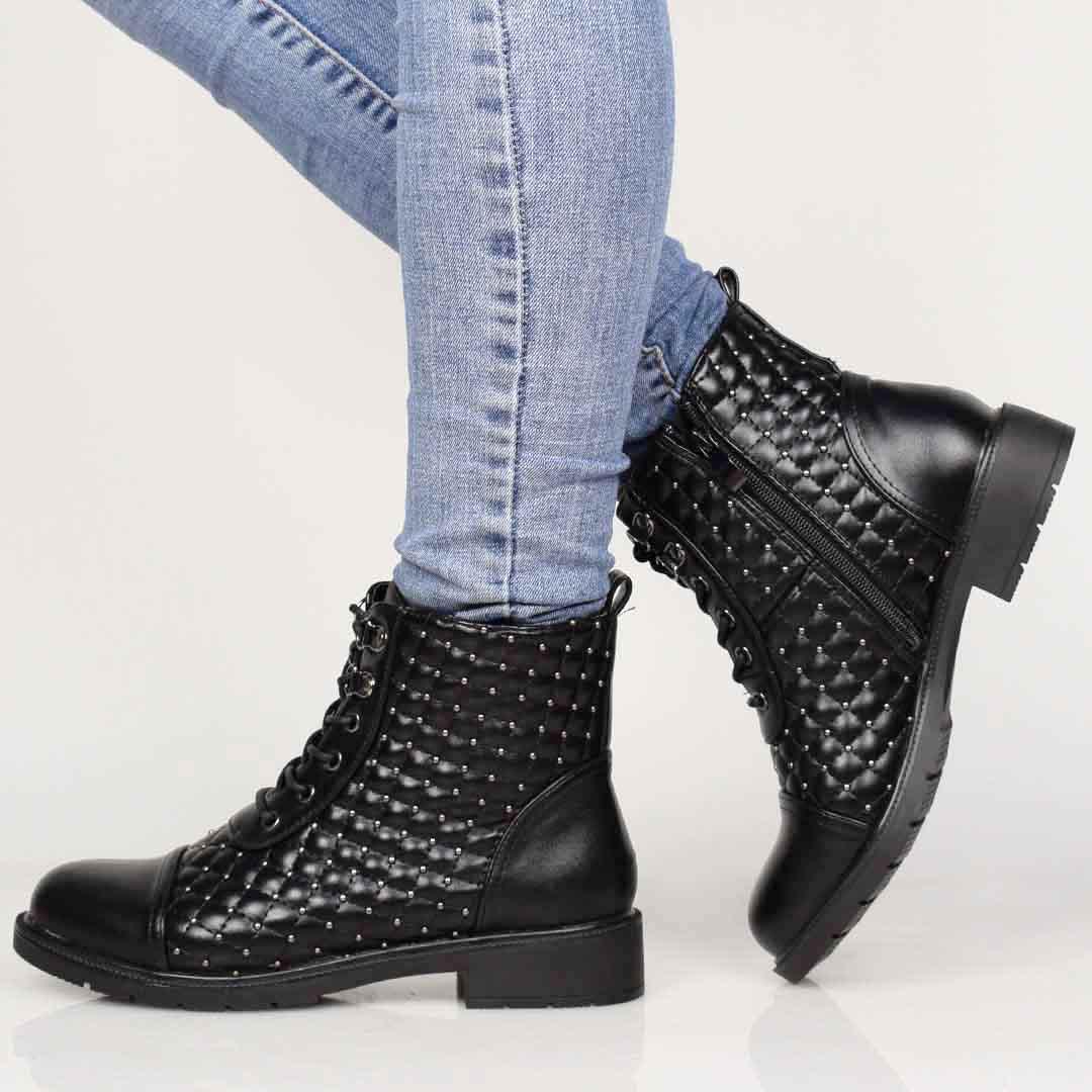 Ботинки женские с необычным декором 327222 р. 37 23,5 см
