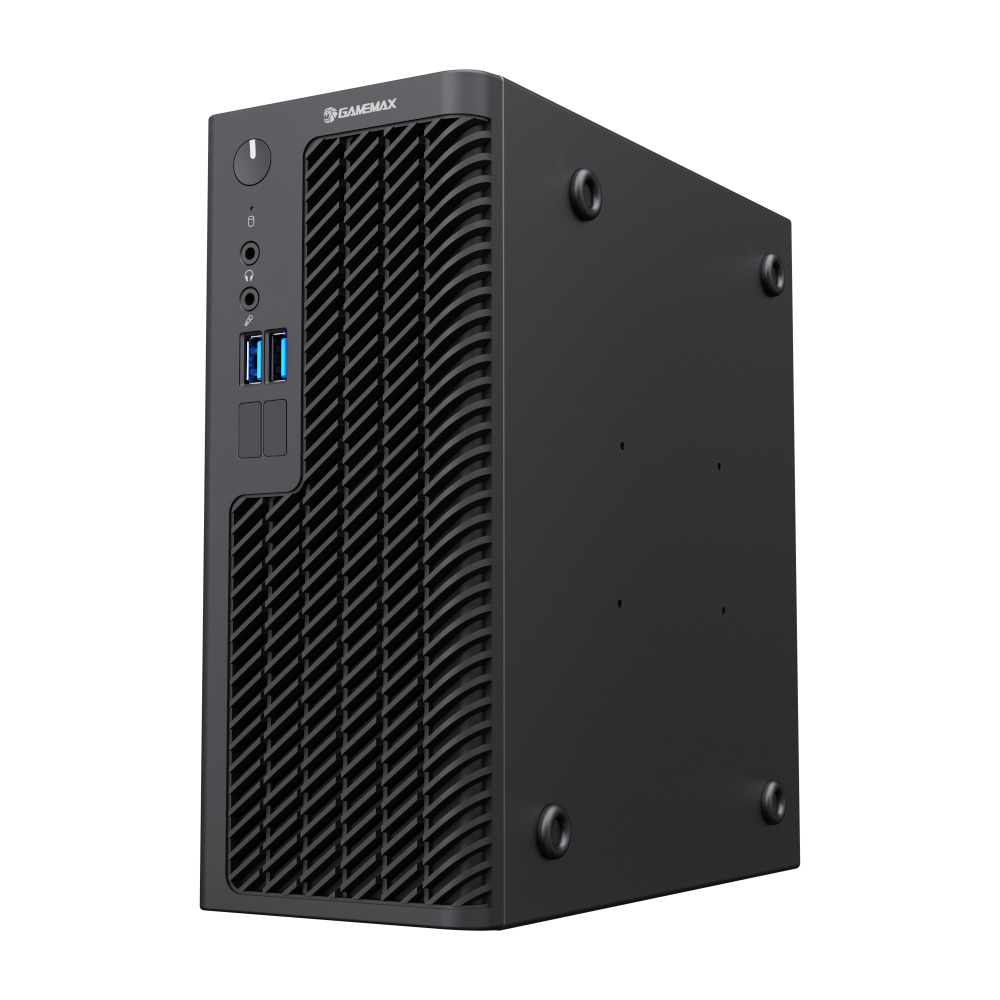 Корпус GAMEMAX ST-160-2U3-Flex-230M Mini-ITX с БЖ 230Вт Black