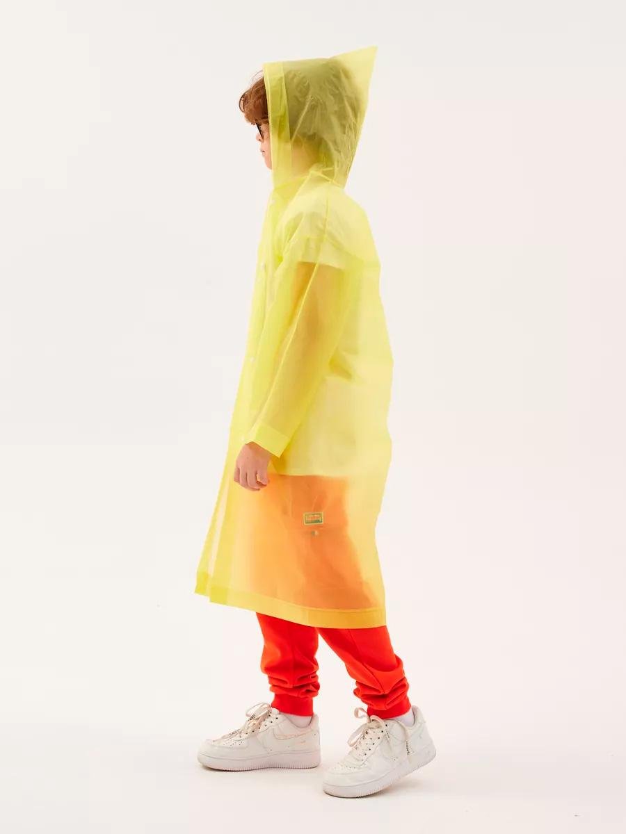 Дождевик детский EVA многоразовый на кнопках 120-160 см Yellow (549159018) - фото 7 Дождевик детский EVA многоразовый на кнопках 120-160 см Yellow (549159018) - фото 7