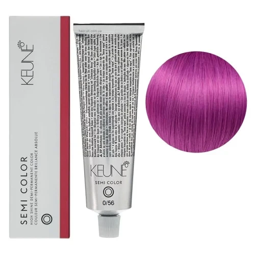 Краска тонирующая безаммиачная для волос Keune Semi Color 0.56 Magenta 60 мл
