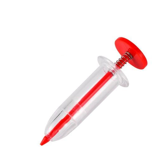 Сеялка ручная точечная-шприц для семян пластиковый дозатор 3 шт. (id_2684)