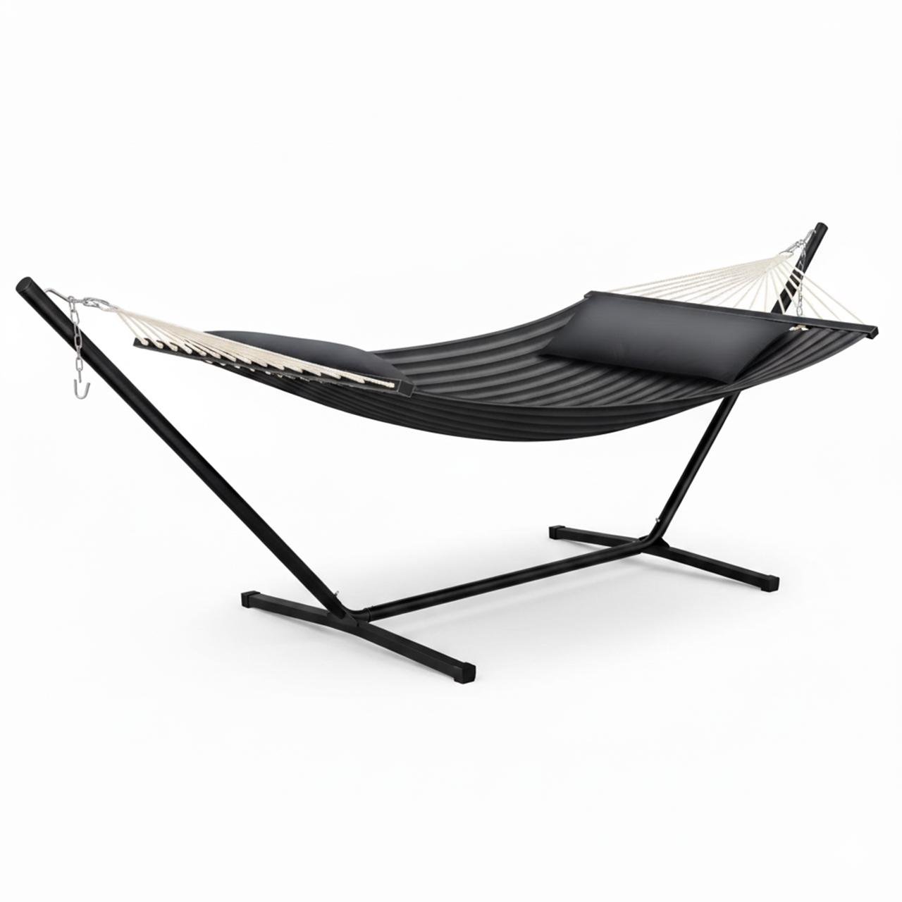 Гамак підвісний для саду та дачі KESSER 200 кг 360x120x115 см (4260729118875)