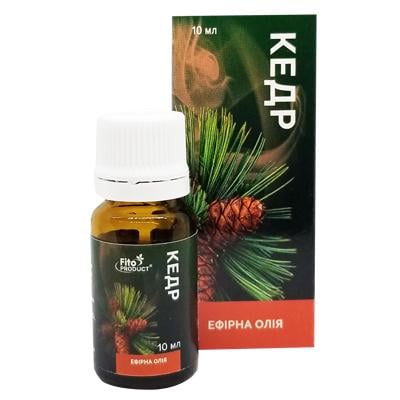 Эфирное масло Фитопродукт Кедр антисептическое действие 10 мл (4820159302000)
