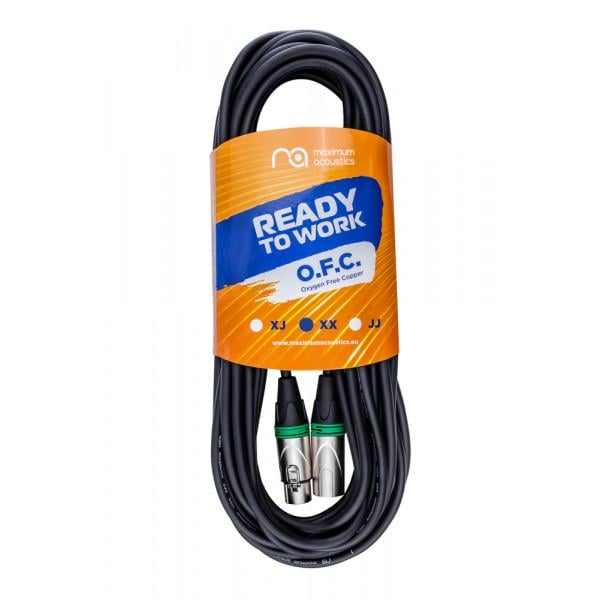 Кабель мікрофонний Maximum Acoustics MIC.XX10 OFC Green (52411)
