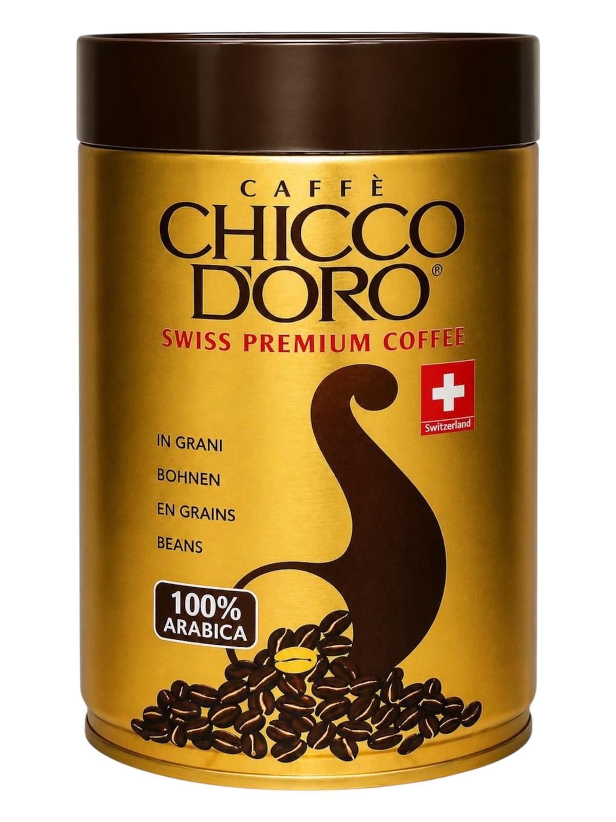 Кава Chicco D'oro Tradition зерно в металевій банці 250 г (60387) Кава Chicco D'oro Tradition зерно в металевій банці 250 г (60387)