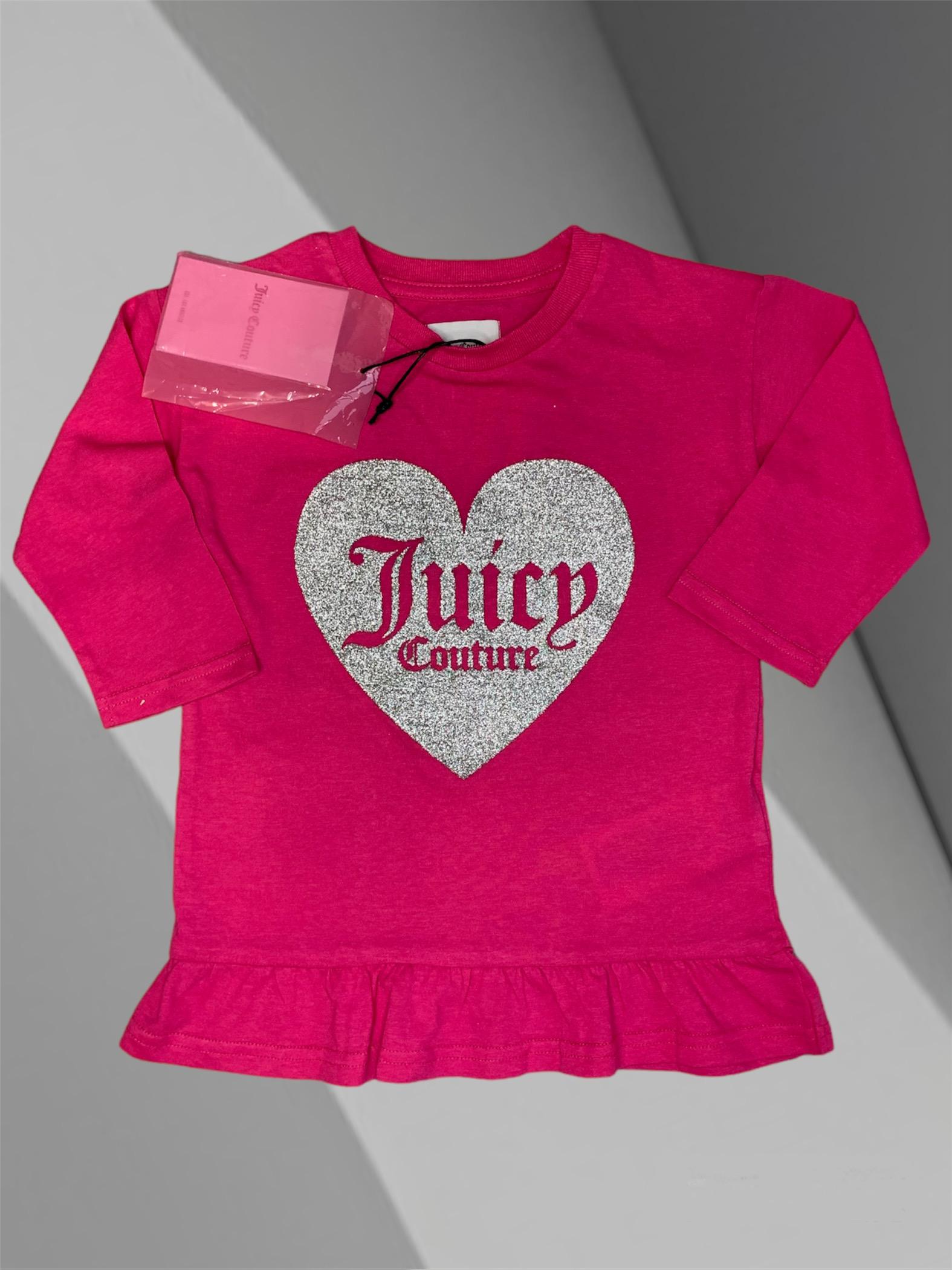 Костюмы детский Juicy Couture туника и лосины на 18 мес 86 см Розовый (0012672) - фото 2