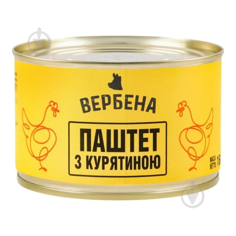 Консерва Вербена Паштет з курятиною 0,16 г (9694)