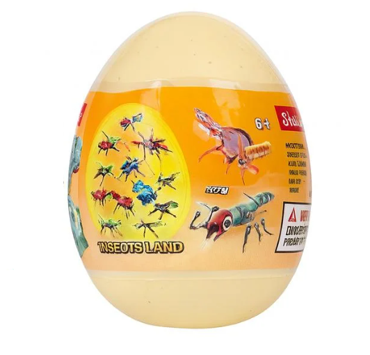 Конструктор Sluban Qbricks Egg Насекомые (M38-B1068)