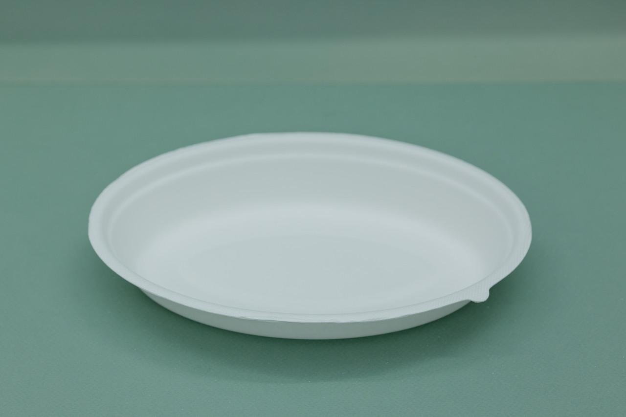Одноразовая тарелка овальная из тростника 710 мл 125 шт. - фото 2