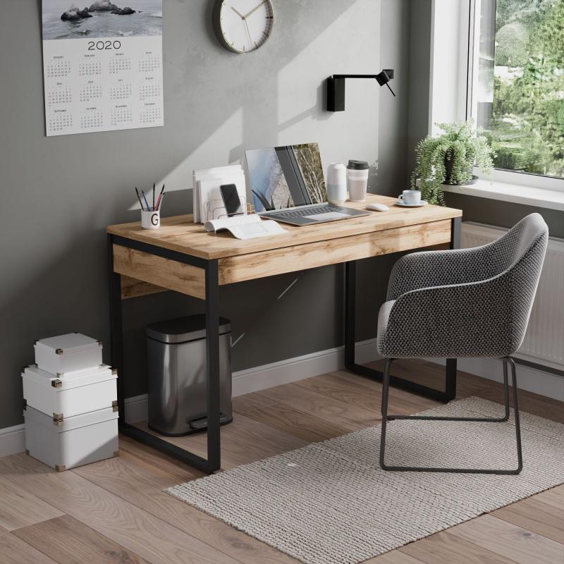 Стіл письмовий Loft-6 1200х598х750 мм Дуб Аппалачі (Арт.221) - фото 4