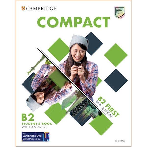 Книга Peter May "Compact First Third Edition Student's Book with answers and Cambridge One Digital Pack" (ISBN:9781108921886)