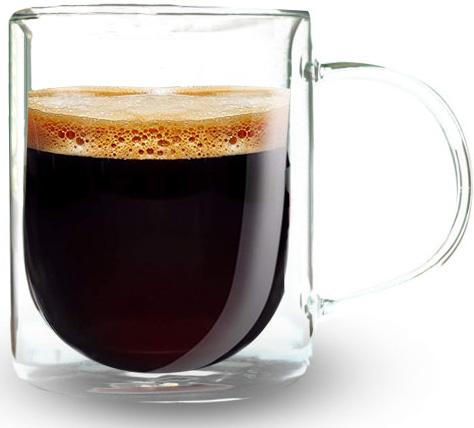 Кружка стеклянная Big Classic с двойными стенками 500 мл (ST-201-1)