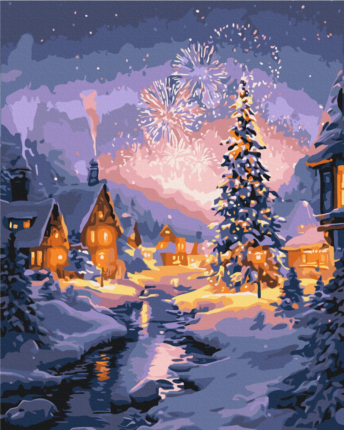 Картина по номерам Brushme Праздничный момент 40x50 см (BS54497)