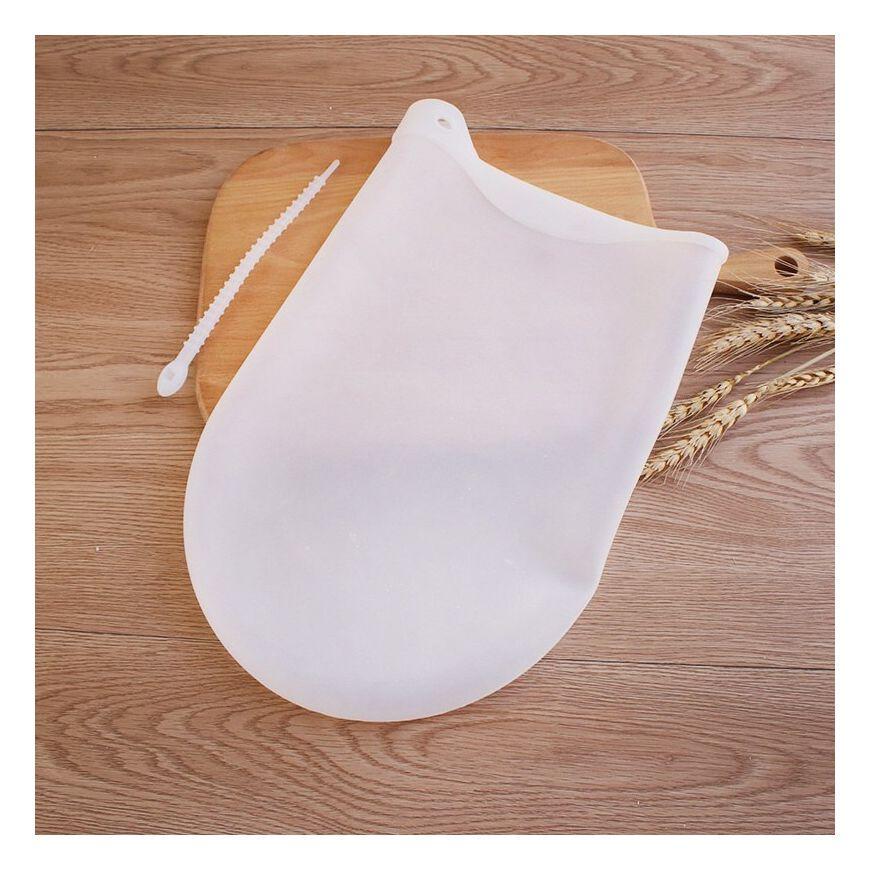 Силиконовый мешок для вымешивания теста MagicKitchen 20х30 см №2 Полупрозрачный (201777-2) - фото 2