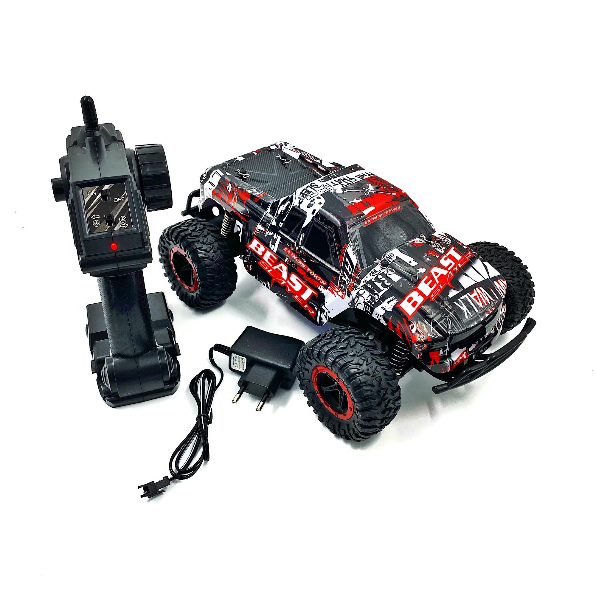 Машина на радіокеруванні Cheetah King Пікап 31 см з акумулятором 6V Червоний (108263k)