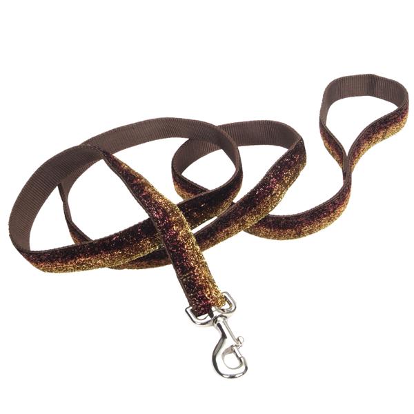 Поводок для собак Coastal Pet Attire Sparkles 1 см 1,8 м Золотой (76484134340)