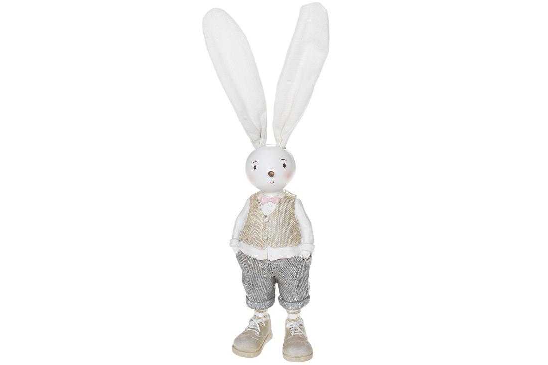 Декоративная фигурка BonaDi Зайчик в жилете (831-818)