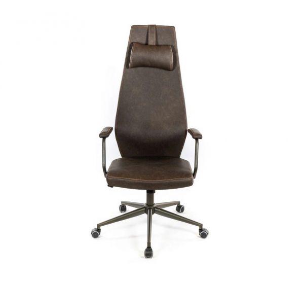 Кресло офисное АКЛАС Ронин CH TILT Коричневый (Wax PU 421) - фото 3 Кресло офисное АКЛАС Ронин CH TILT Коричневый (Wax PU 421) - фото 3