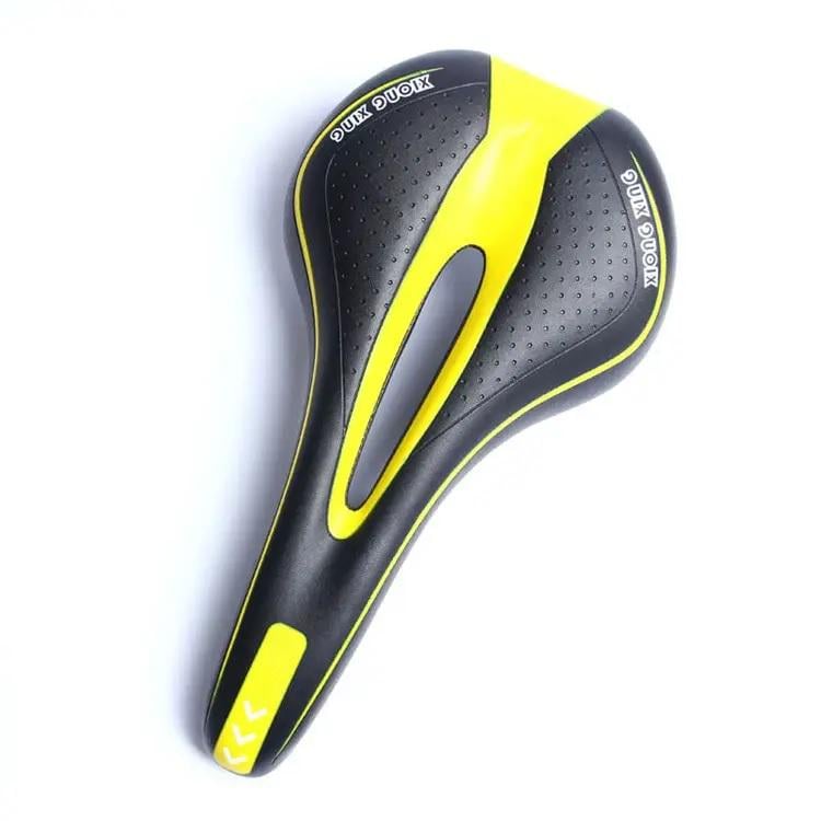 Седло DN MTB Sport YF-1018 Черный/Желтый (SAD-295yellow)