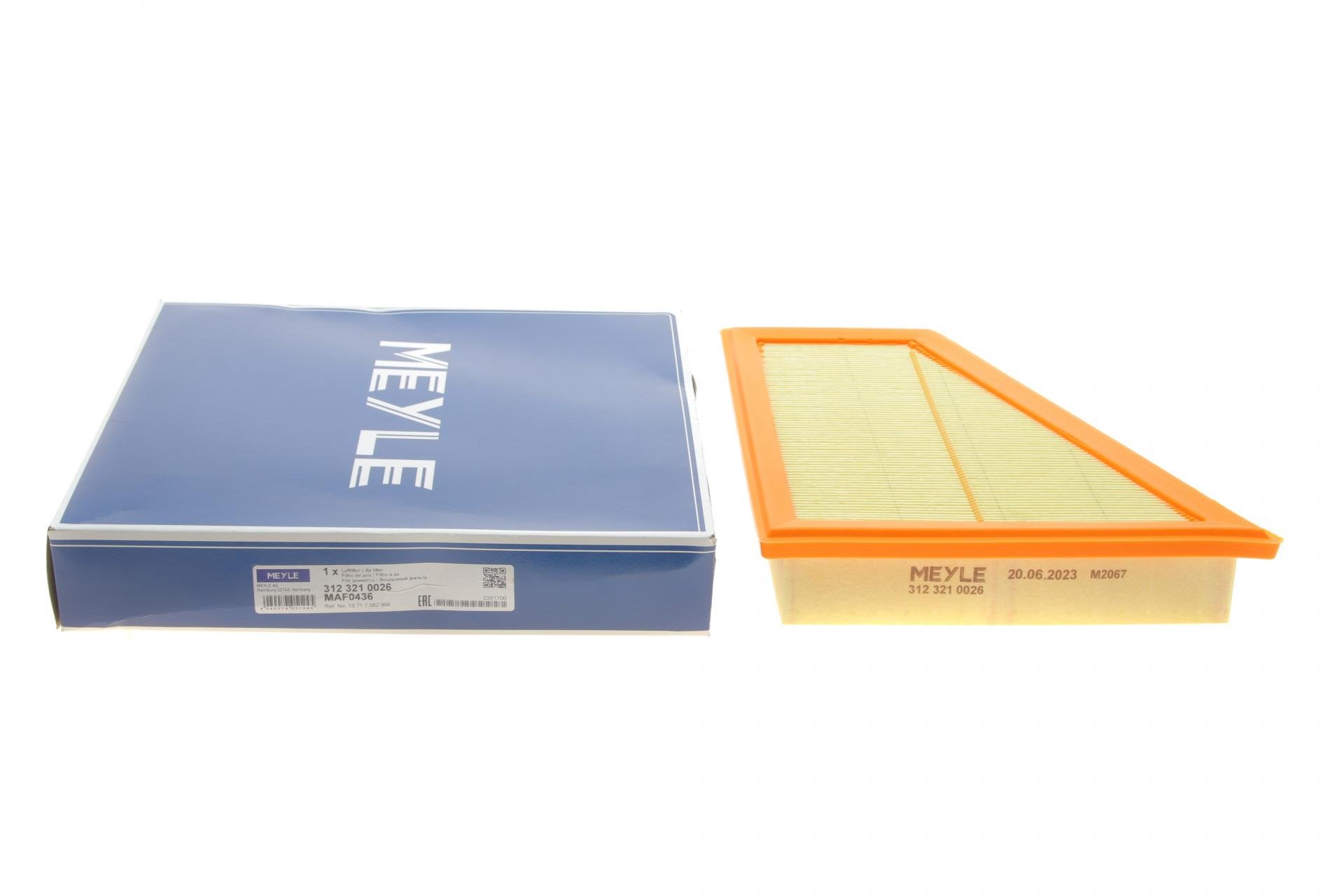 Фильтр воздушный Meyle для BMW 5 F10/X1 E84 1,6-3,0 09- (312 321 0026)