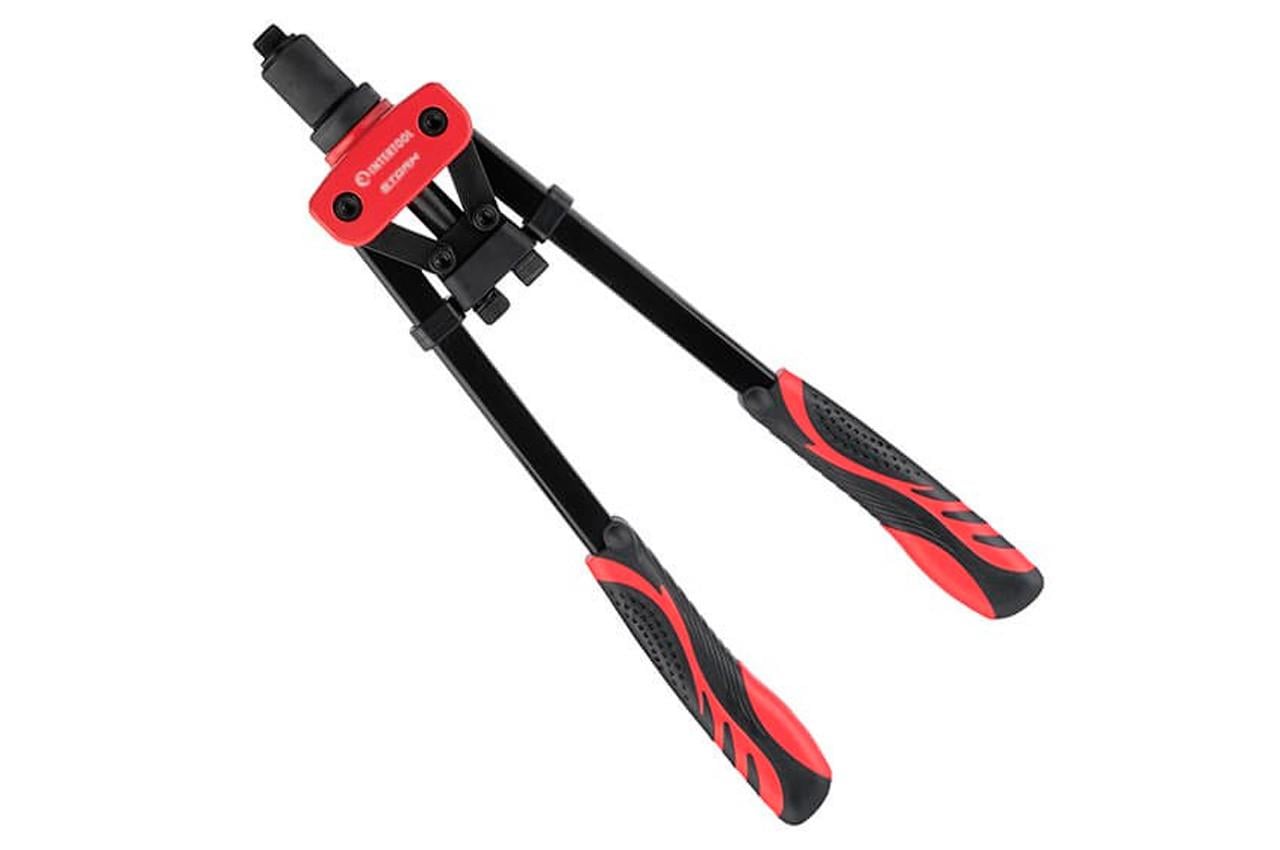 Пистолет для заклепок Intertool-Storm 360xø2,4x3,2x4x4,8x6,4 мм двухручный (RT-0018)