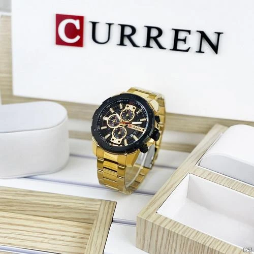 Наручний годинник Curren 8336 Gold/Black - фото 3 Наручний годинник Curren 8336 Gold/Black - фото 3
