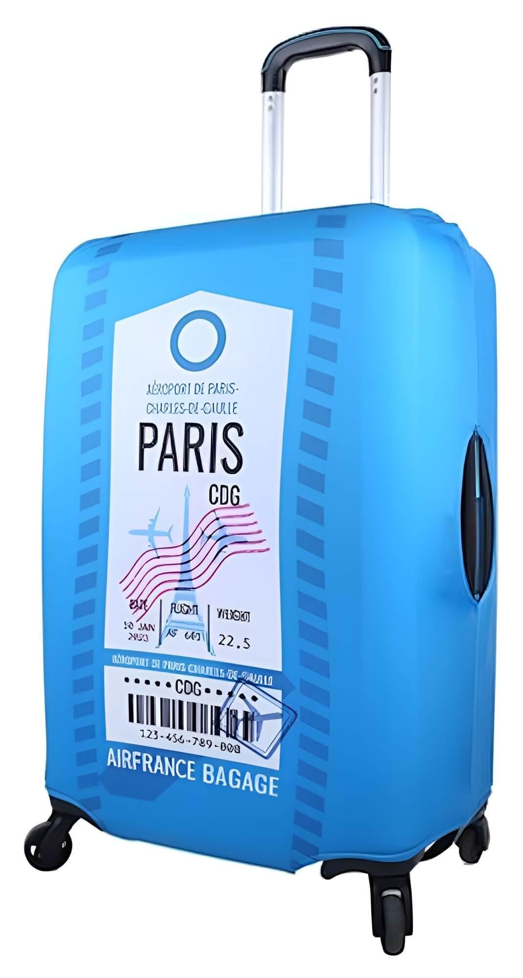 Чехол для чемодана Snowball Paris L Разноцветный (55576150673) Чехол для чемодана Snowball Paris L Разноцветный (55576150673)