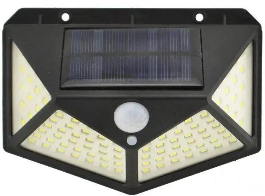 Ліхтар із сонячною панеллю та датчиком руху UKC CL-100 Чорний (19564998) - фото 3 Ліхтар із сонячною панеллю та датчиком руху UKC CL-100 Чорний (19564998) - фото 3