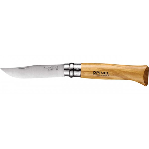 Нож Opinel №8 Inox оливковое дерево (2046613)