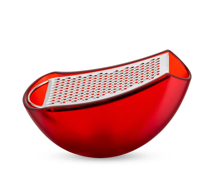 Тертка для сиру Alessi Parmenide 15,3 см Червоний (ARU01RED)