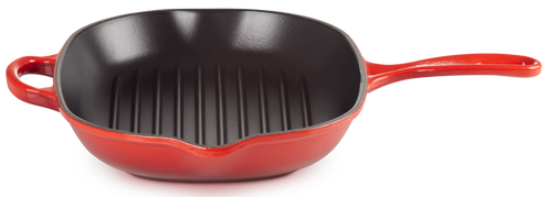 Сковорідка-гриль Le Creuset Cerise D 32 см матеріал чавун Red (20194320600422) - фото 3