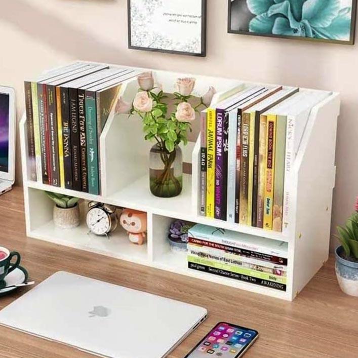 Полка книжная настольная из дерева Бокело Зефир (КПА-023920)